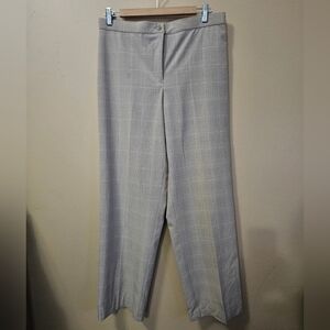 Counterparts Women's Size 12 Dress Pants Straight Leg Slacks Beige Trousers